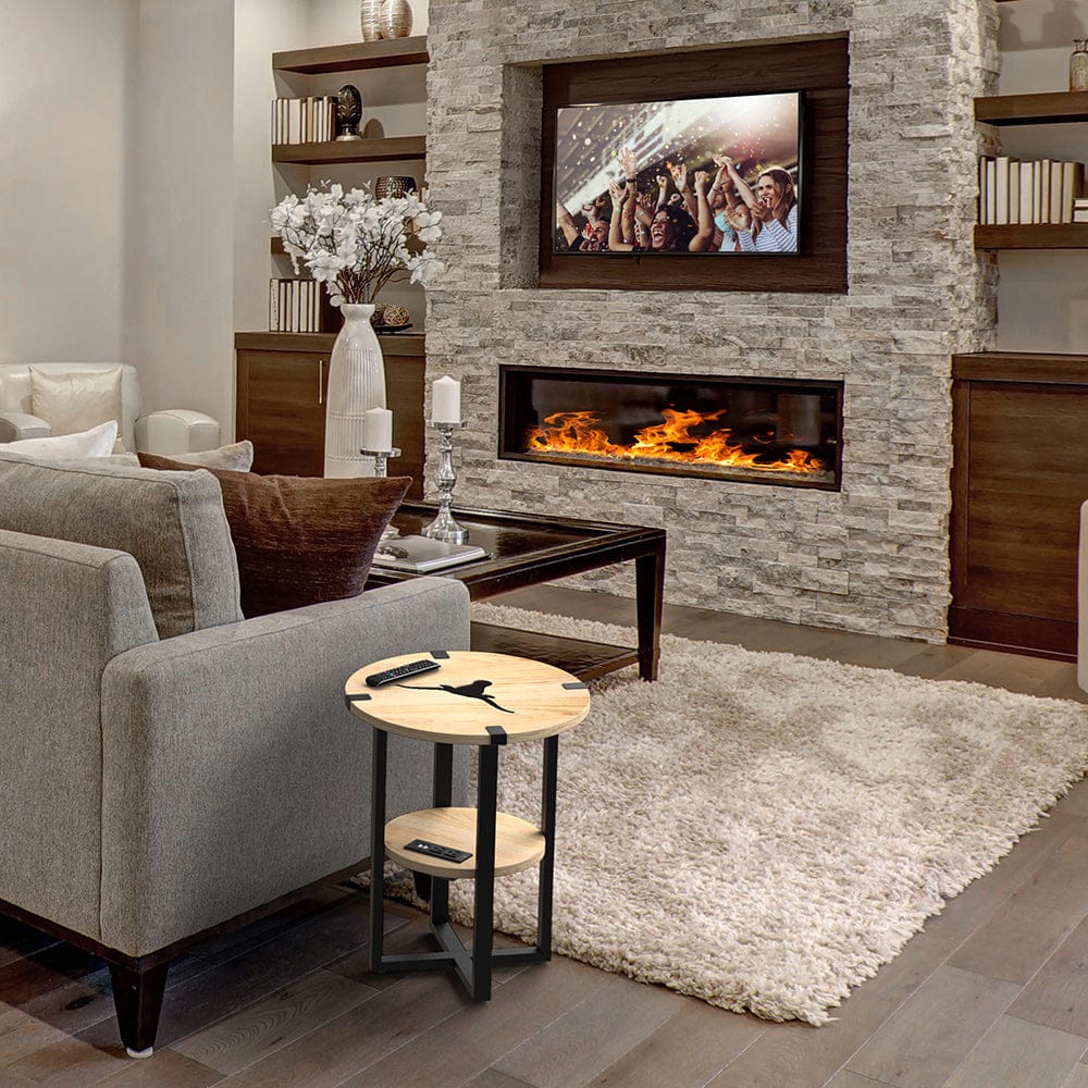 Imperial - NCAA University of Texas Side Table with Charger - IMP 746-3060 view 5