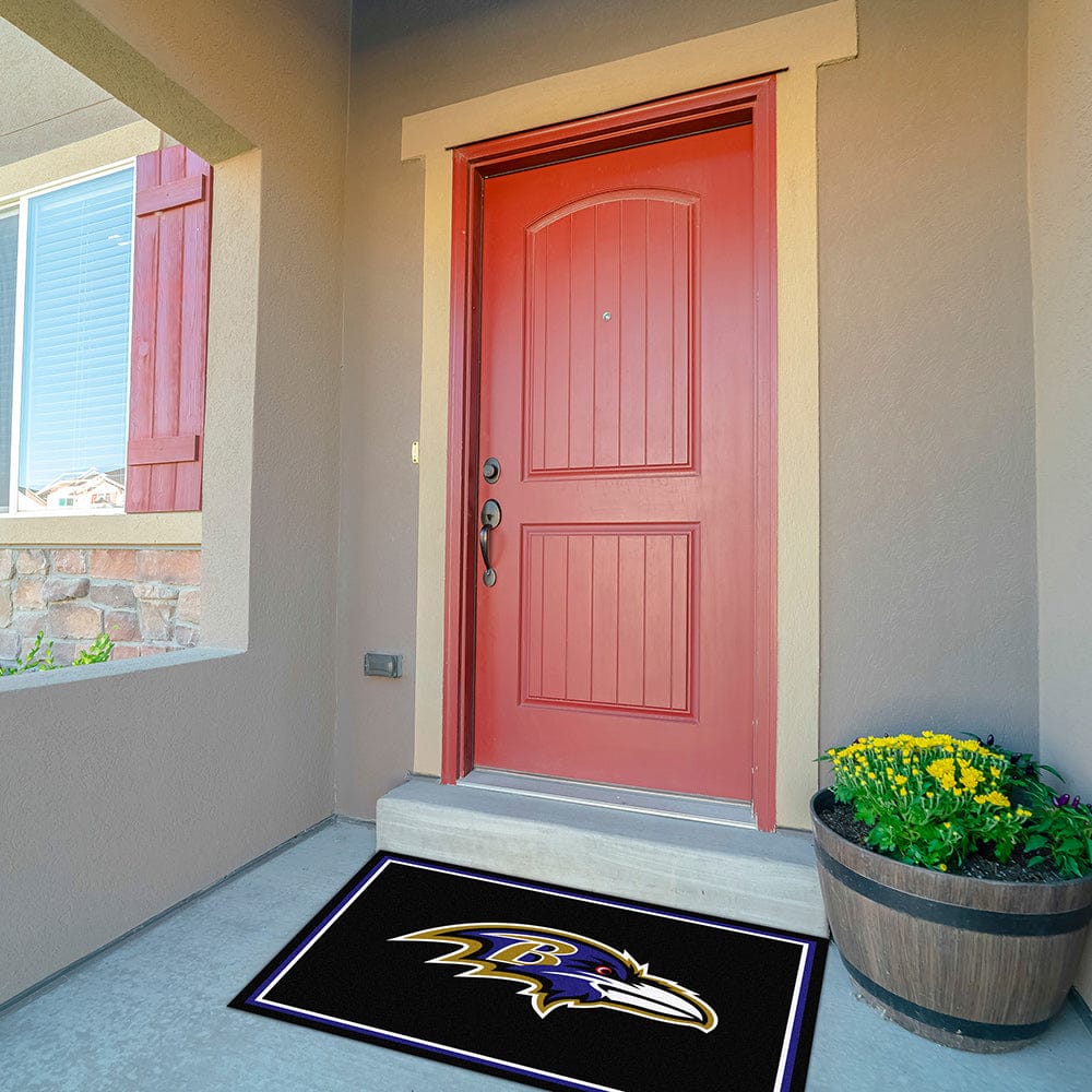 Imperial - NFL Baltimore Ravens 3x4 Spirit Rug - IMP 569-1025 view 3