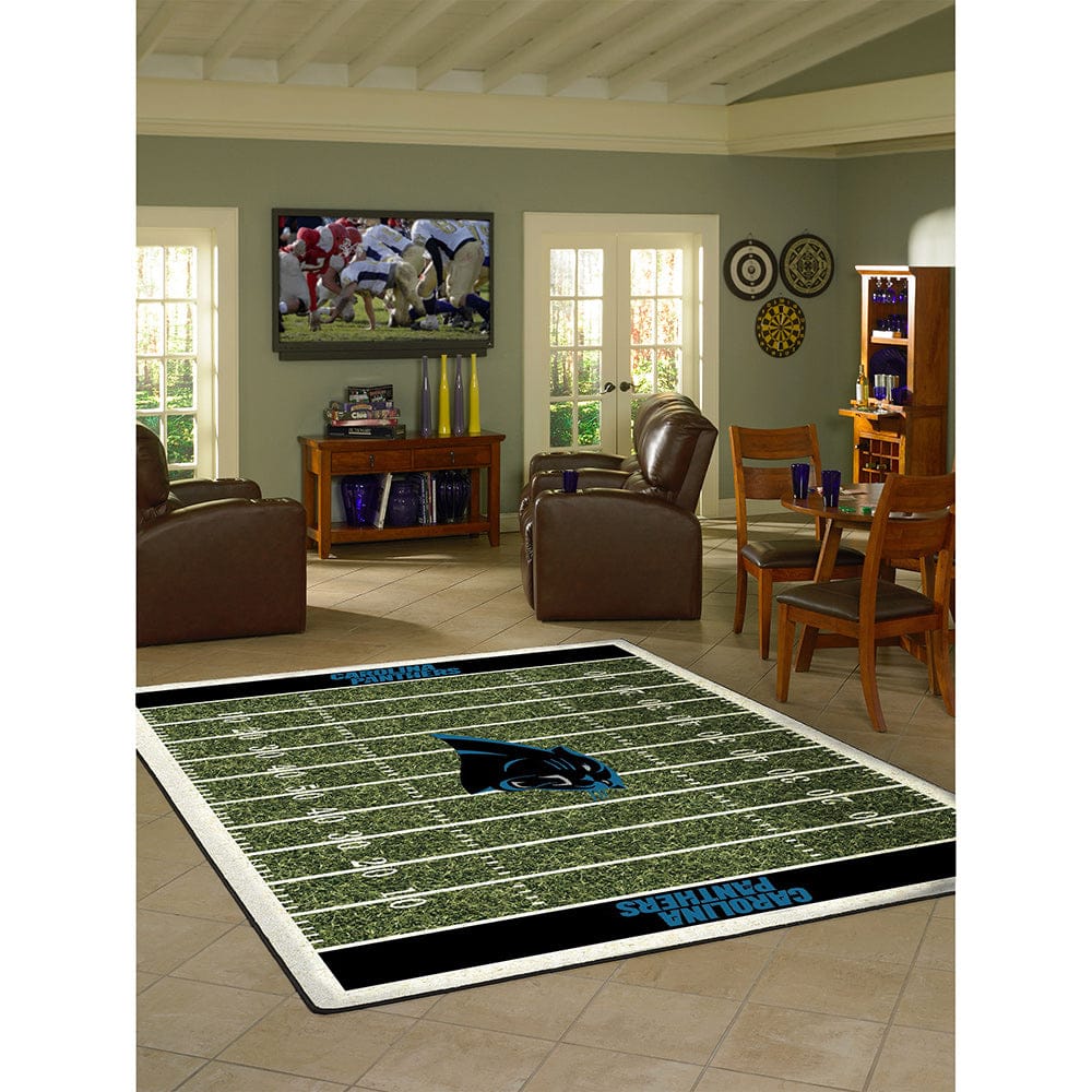 Imperial - NFL Carolina Panthers 8x11 Homefield Rug - IMP 528-5017 view 2