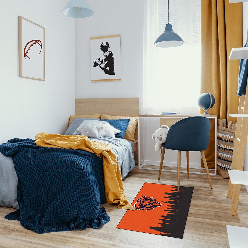 Imperial - NFL Chicago Bears 2x3 Cityscape Washable Rug - IMP 759-1019 view 2