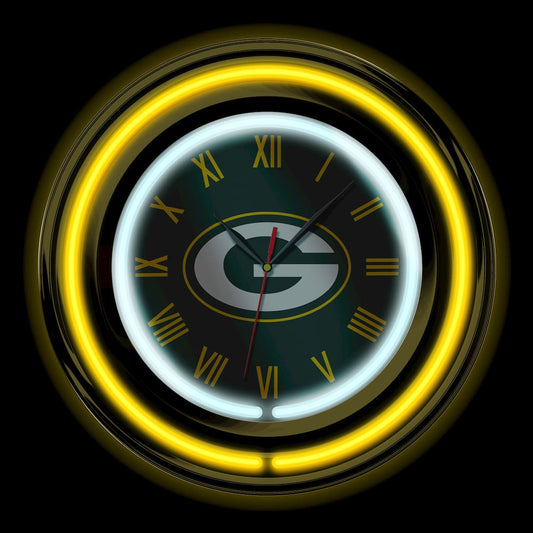 Imperial - NFL Green Bay Packers 15" Neon Clock - IMP 705-1001 view 2