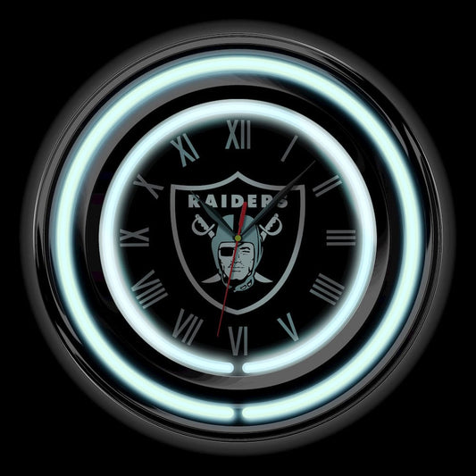 Imperial - NFL Las Vegas Raiders 15" Neon Clock - IMP 705-1010 view 2