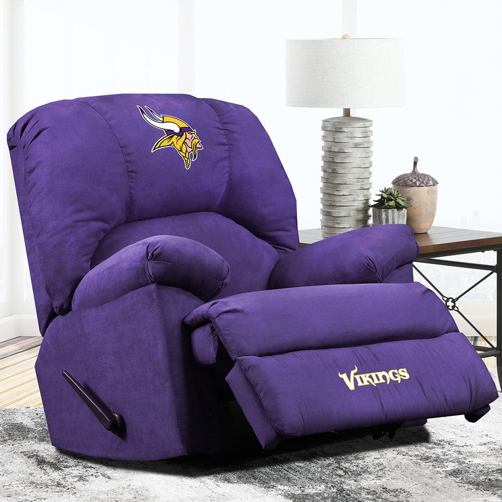 Imperial - NFL Minnesota Vikings Microfiber Manual Recliner - IMP 590-1007 view 3