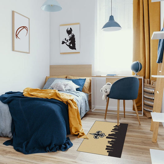 Imperial - NFL New Orleans Saints 2x3 Cityscape Washable Rug - IMP 759-1031 view 2