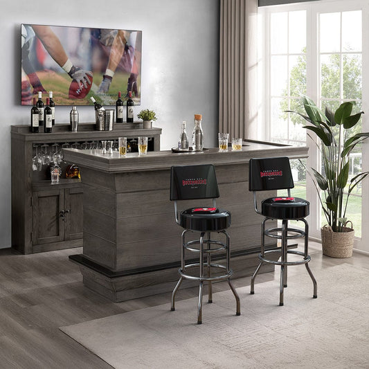 Imperial - NFL Tampa Bay Buccaneers Swivel Barstool with Back - IMP 681-1009 view 2