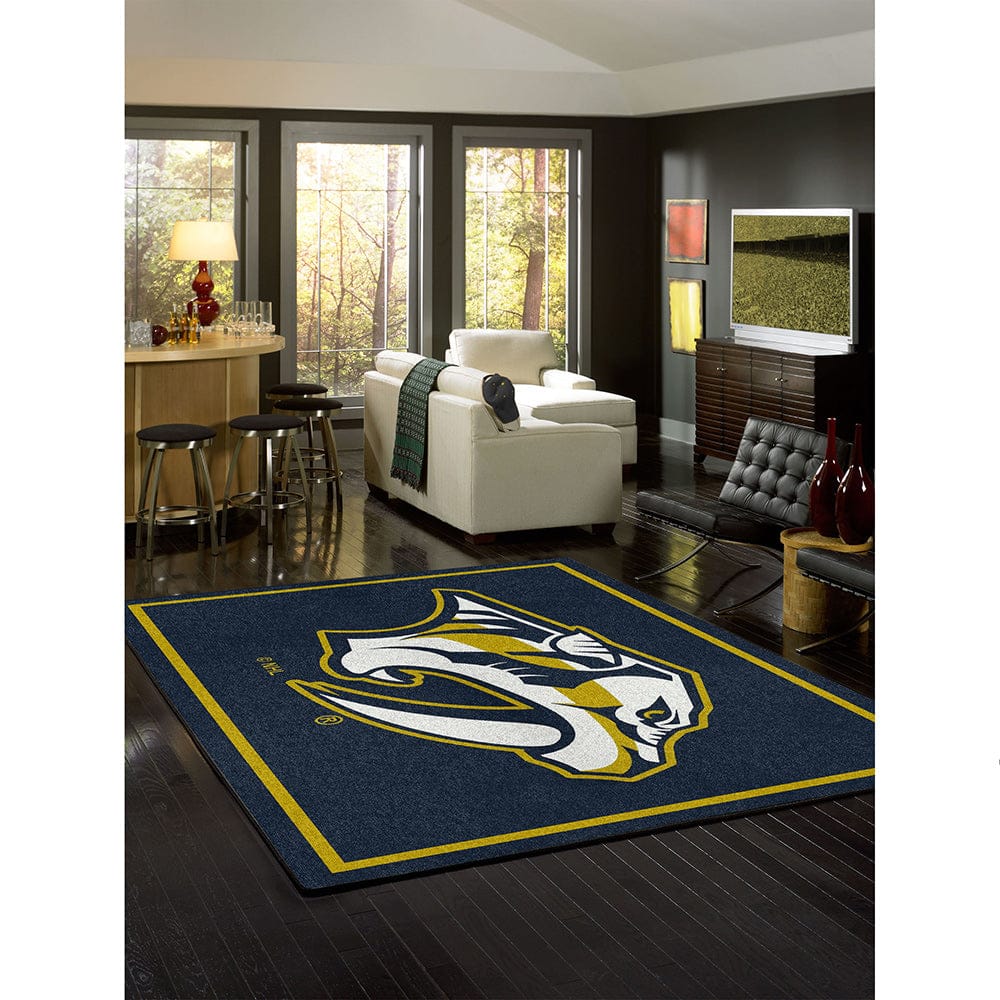 Imperial - NHL Nashville Predators 8x11 Spirit Rug - IMP 529-4024 view 2