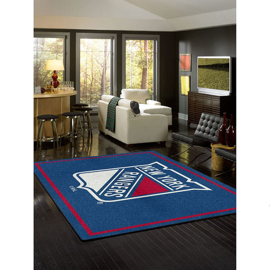 Imperial - NHL New York Rangers 8x11 Spirit Rug - IMP 529-4006 view 2