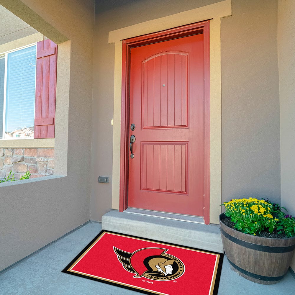 Imperial - NHL Ottawa Senators 3x4 Spirit Rug - IMP 569-4012 view 3