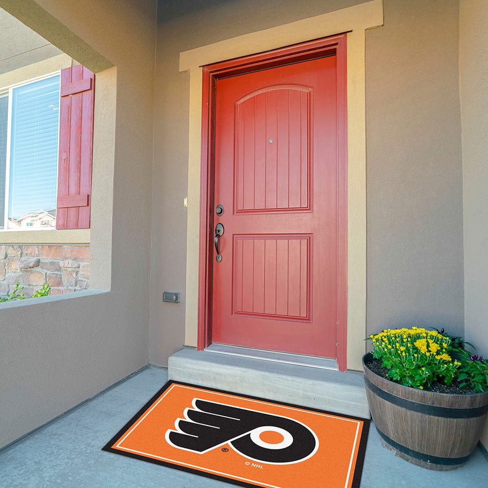 Imperial - NHL Philadelphia Flyers 3x4 Spirit Rug - IMP 569-4004 view 3
