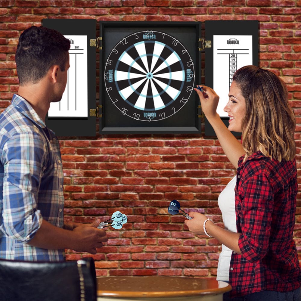 Imperial - NHL Seattle Kraken Fan's Choice Dartboard Set - IMP 624-4033 view 8