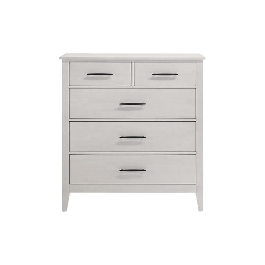 Intercon Furniture - Andover Chest in White - AO-BR-5505-WHT-C view 2