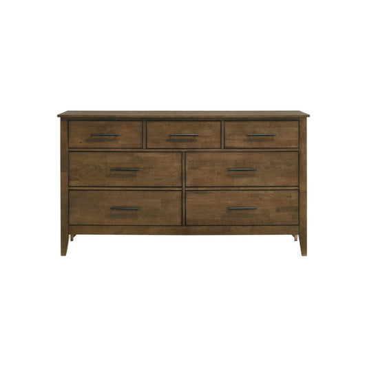 Intercon Furniture - Andover Dresser in Walnut - AO-BR-5507-WAL-C view 2