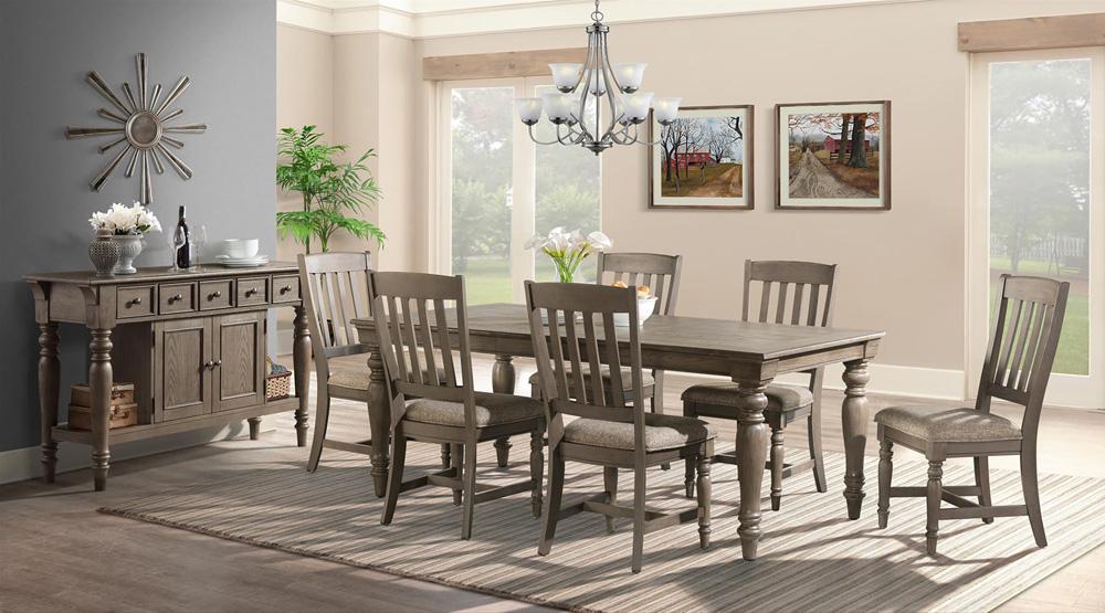 Intercon Furniture - Balboa Park Table, 42x60-78 Dining - BI-TA-4278-RDO-C veiw 2