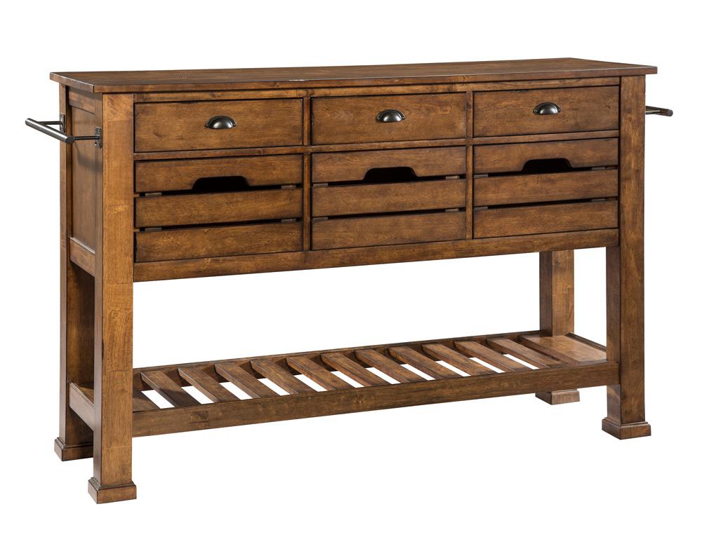 Intercon Furniture - District (The) Sideboard, 60.5 x 18.5 x 41 - DT-CA-6018-CCR-C view 1