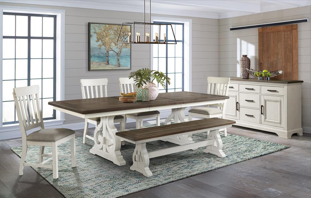 Intercon Furniture - Drake Table, 36x76 Counter Height - DK-TA-3676G-RFO-C veiw 2