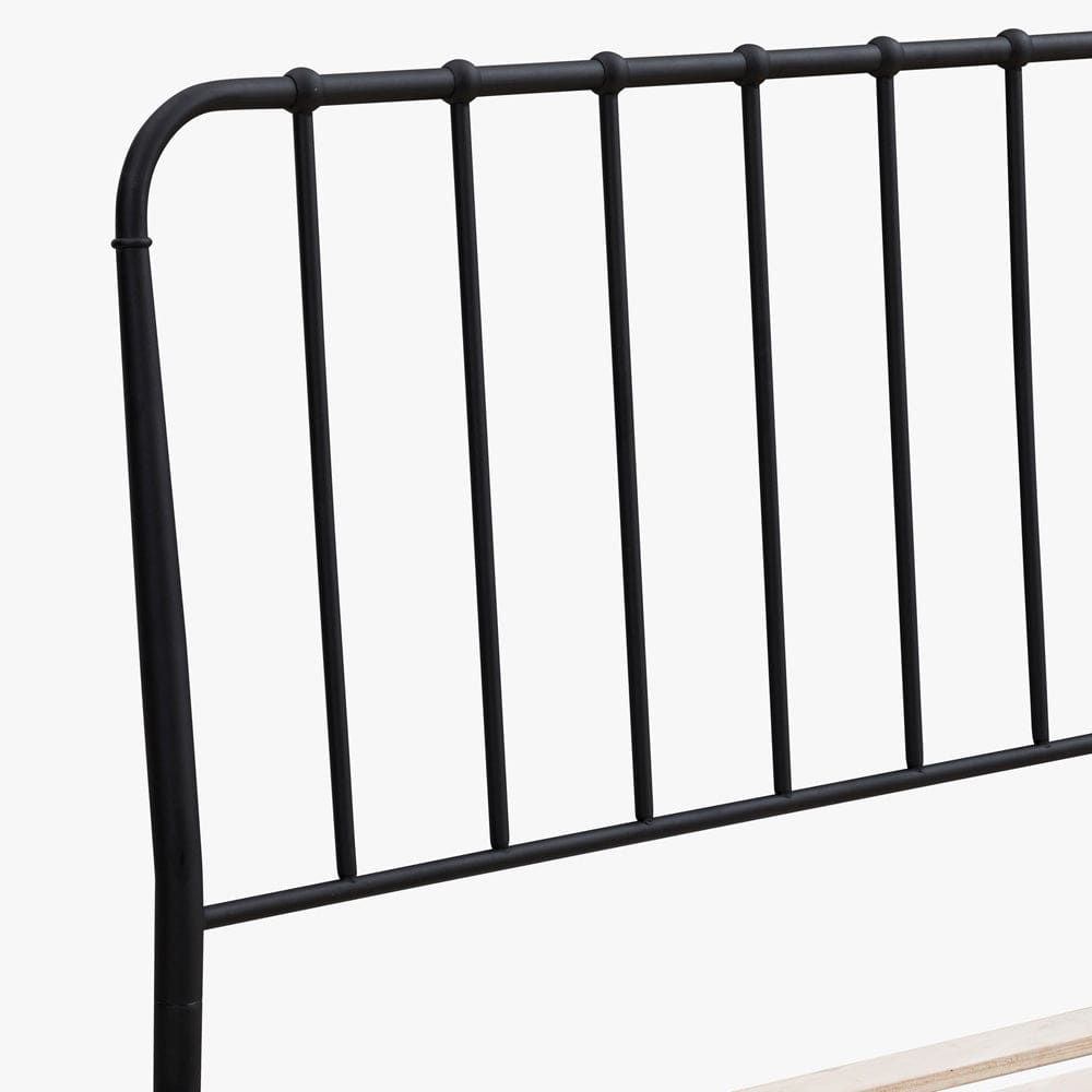 Intercon Furniture - Farmhouse King Metal Bed in Matte - MB-BR-FRMKNG-MTE-C view 7