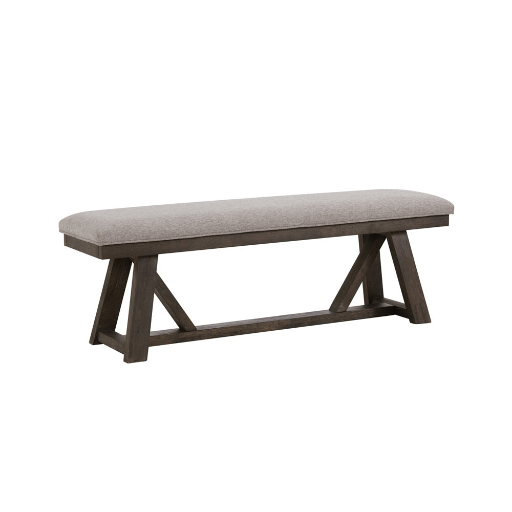Intercon Furniture - Hearst 59 Backless Bench - HR-CH-5921B-RCV-RTA veiw 1