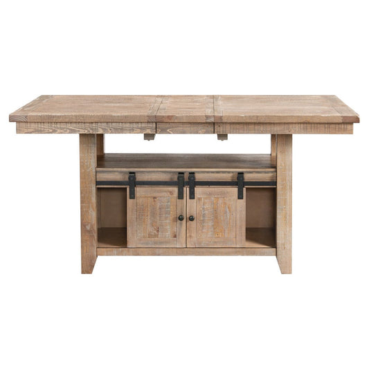 Intercon Furniture - Highland Counter Table in Sandwash - HI-TA-4272G-SWH-C view 2