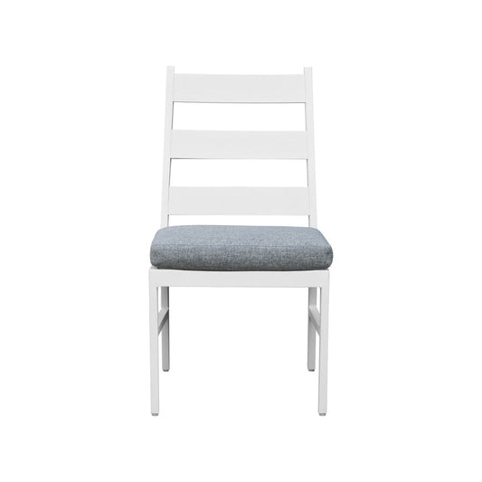 Intercon Furniture - Nash Outdoor Dining Panel Side Chair in Buff - NS-CH-460C-BUF-RTA view 2