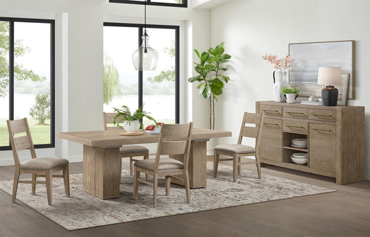 Intercon Furniture - Nash S/C, Panel Back Chair (Set of 2) - NS-CH-1189C-WSN-RTA veiw 2