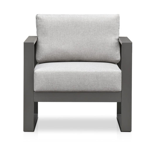 Intercon Furniture - Navarro Outdoor Seating Chair in Mocha - NV-CH-3238C-MCA-C view 2