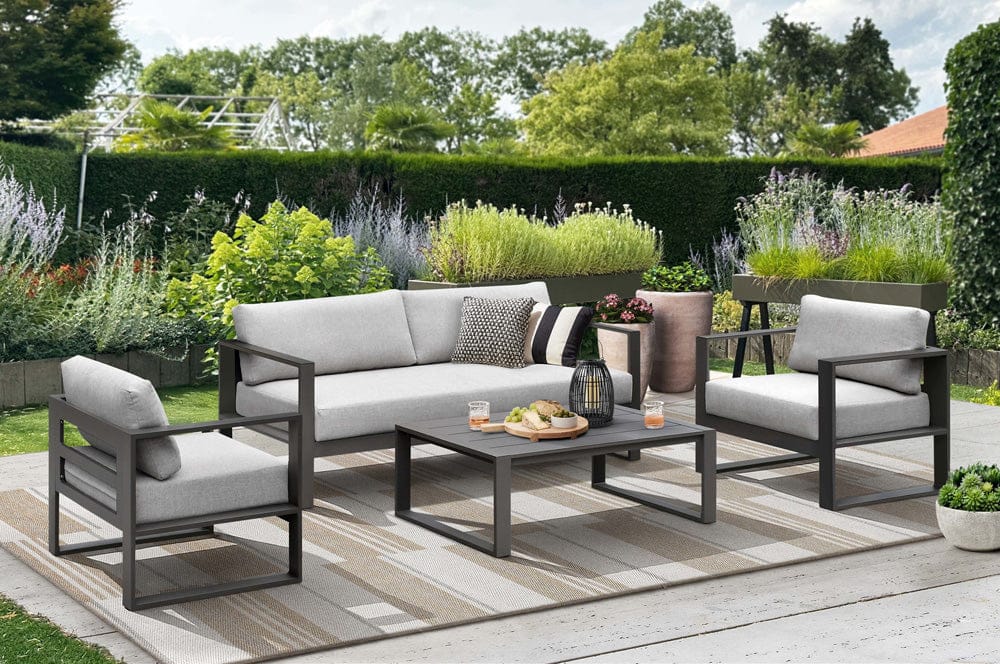 Intercon Furniture - Navarro Sofa and Coffee Table in Mocha - NV-SF-2880C-MCA-C view 8