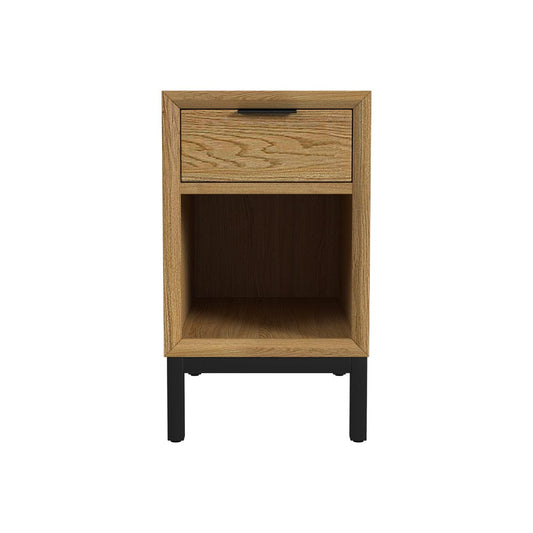 Intercon Furniture - Newport Chairside Table in Natural Oak - NP-TA-1424-NTO-C view 2