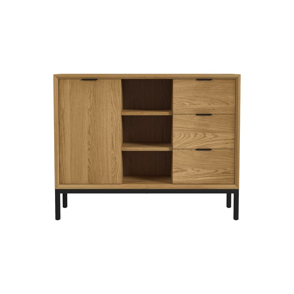 Intercon Furniture - Newport Sideboard in Natural Oak - NP-CA-4837-NTO-C view 2