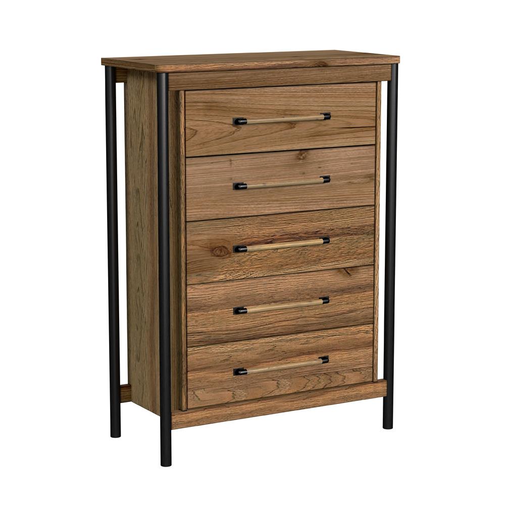 Intercon Furniture - Norcross Chest,5 Drawer - NC-BR-8005-HCK-C view 1