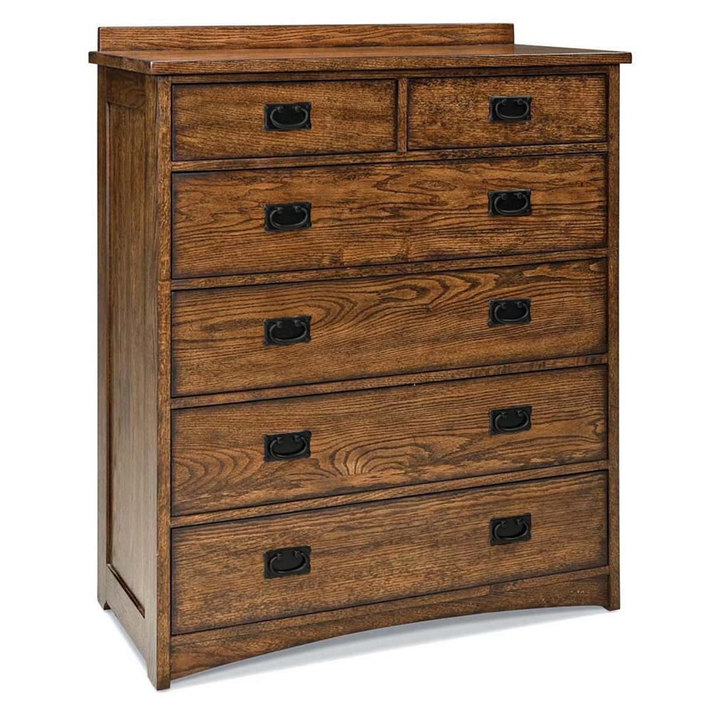 Intercon Furniture - Oak Park 6 Drawer Chest - OP-BR-N5806-MIS-C veiw 1