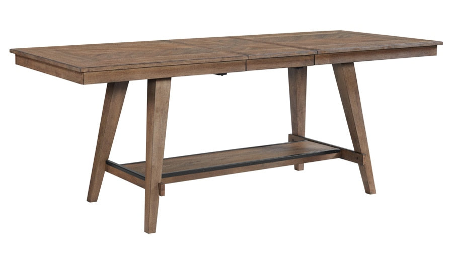 Intercon Furniture - Oslo Counter Table in Weathered Chestnut Finish veiw 1