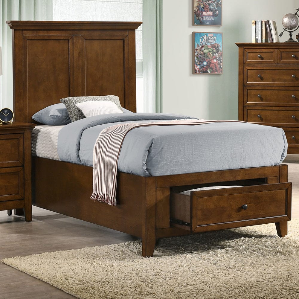 Intercon Furniture - San Mateo Youth Chest in Tuscan - SM-BR-4305-TUS-C view 2
