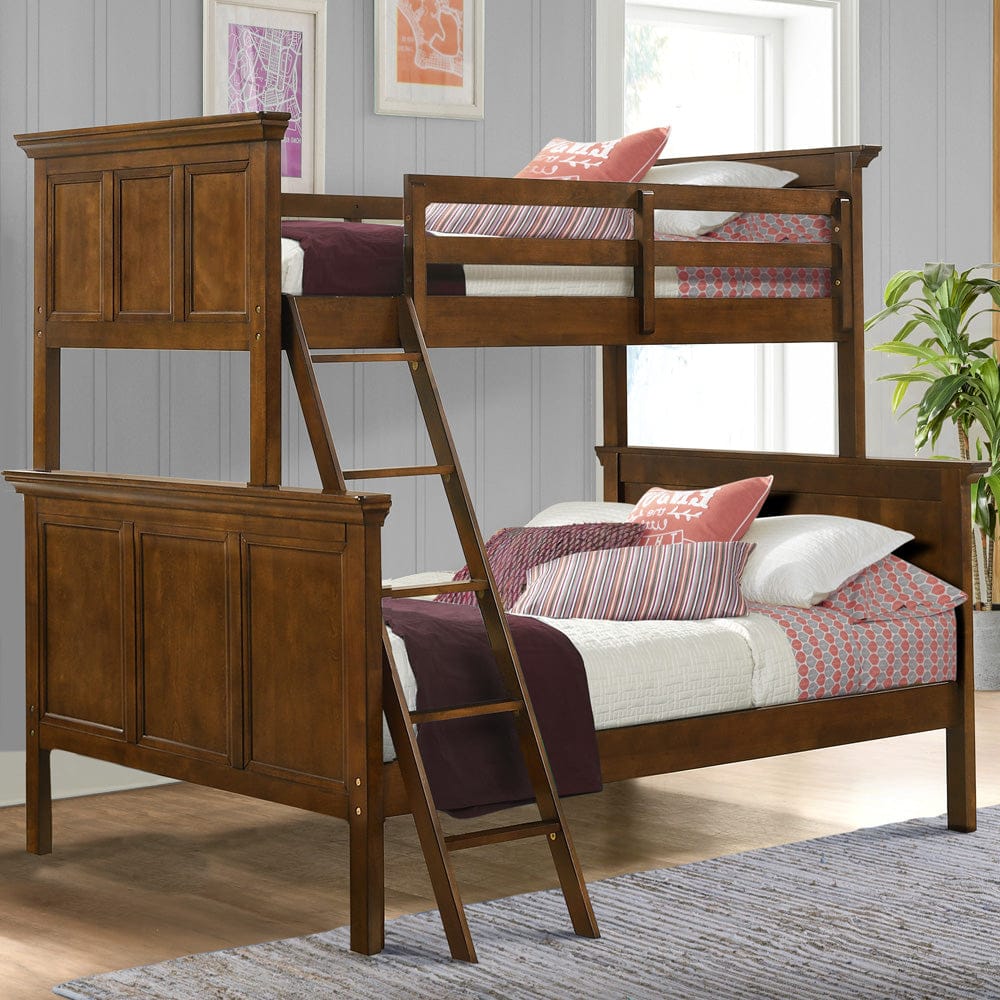 Intercon Furniture - San Mateo Youth Twin over Full Bunk Bed in Tuscan - SM-BR-4460TF-TUS-C view 2