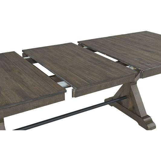 Intercon Furniture - Sullivan Trestle Dining Table in Burnished Clay - SU-TA-40104-BCL-C view 2