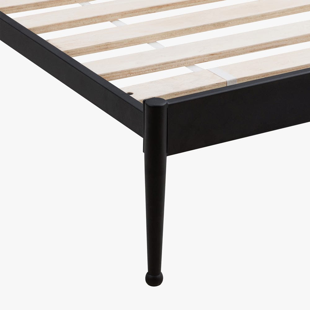 Intercon Furniture - Vintage King Metal Bed in Matte - MB-BR-VINKNG-MTE-C view 7
