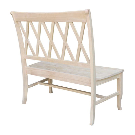 International Concepts - Double X-Back Bench - BE-20 view 2