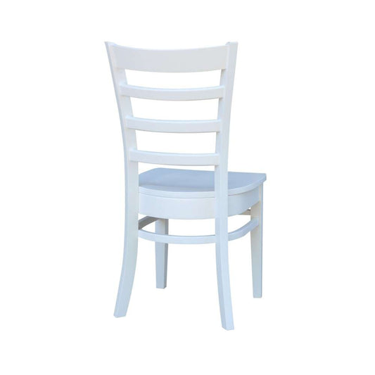 International Concepts - Emily Side Chair in White Finish (Set of 2) - C08-617P view 2