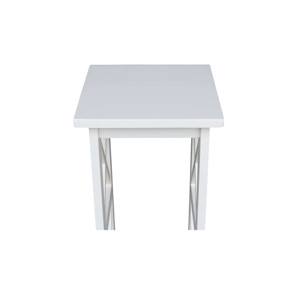 International Concepts - 30in X-Sided Plant Stand in White Finish - OT08-3070X veiw 6