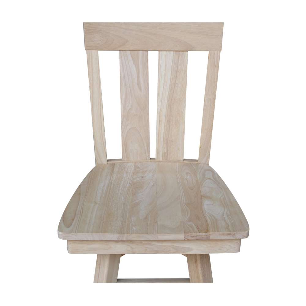 International Concepts - Ava Bar Height Stool - 30inSH - S-133SW veiw 8