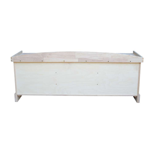 International Concepts - Bench with Storage - BE-150 veiw 2