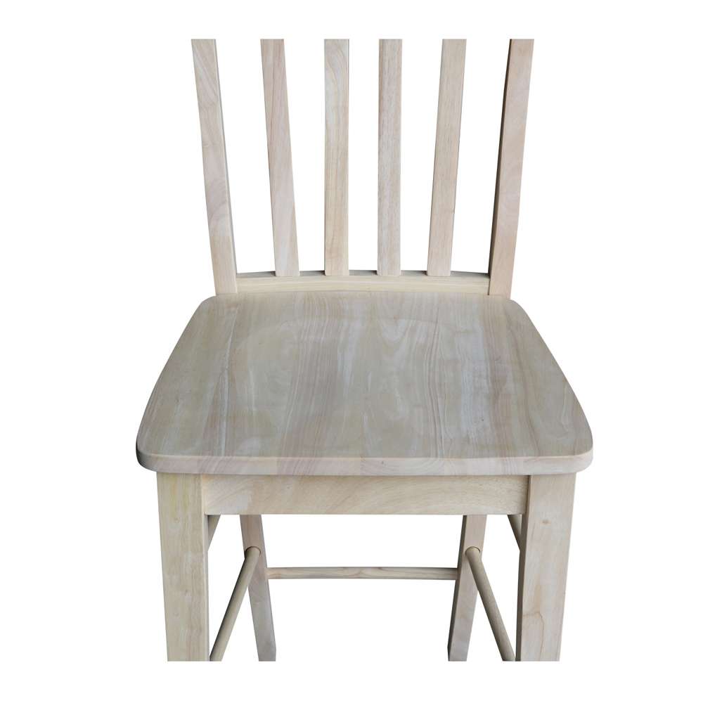 International Concepts - Cafe Stool - 24inSH - S-6162 veiw 8