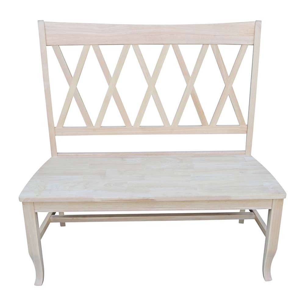 International Concepts - Double X-Back Bench - BE-20 veiw 7