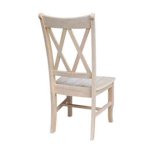 International Concepts - Double X-Back Chair (Set of 2) - C-20P veiw 2
