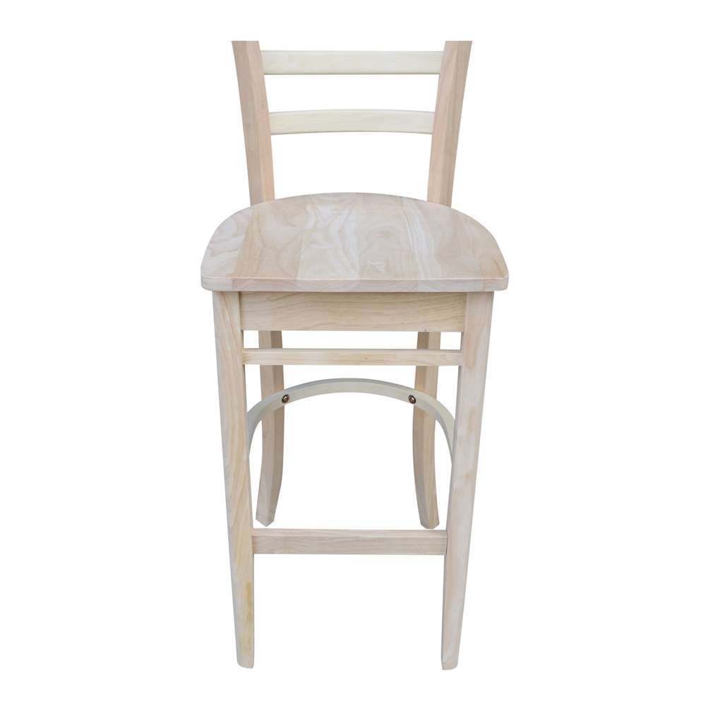 International Concepts - Emily Bar Height Stool - 30inSH - S-6173 veiw 7