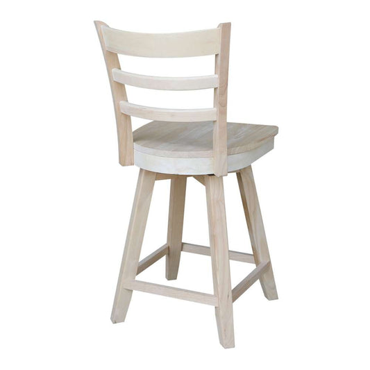 International Concepts - Emily Counter Height Stool - 24inSH - S-6172SW veiw 2