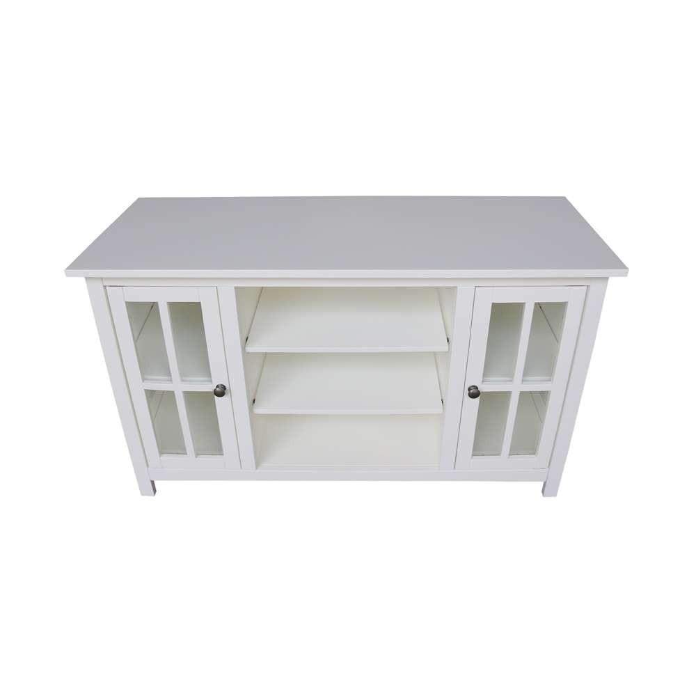 International Concepts - Entertainment / Tv Stand with 2 Doors - 48in in White Finish - TV08-34 veiw 6