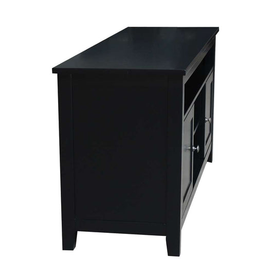 International Concepts - Entertainment / Tv Stand with 2 Doors in Black Finish - TV46-51 veiw 2