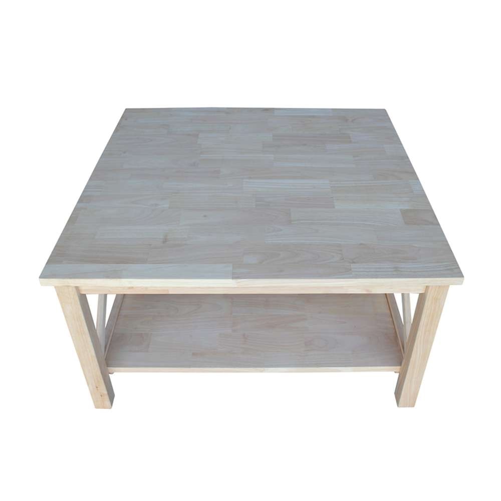International Concepts - Hampton Square Coffee Table - OT-70SC2 veiw 7
