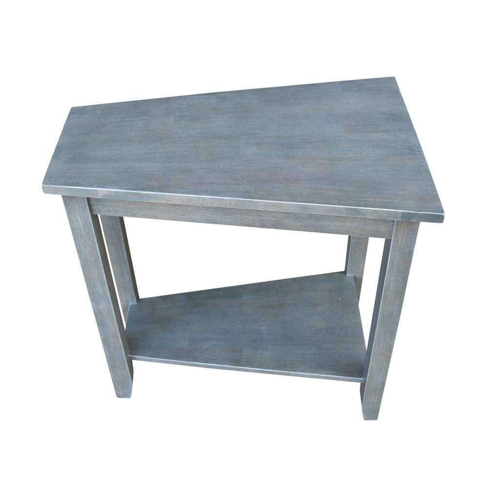 International Concepts - Keystone Accent Table in Heather Grey-Antique Washed Finish - OT105-45 veiw 9