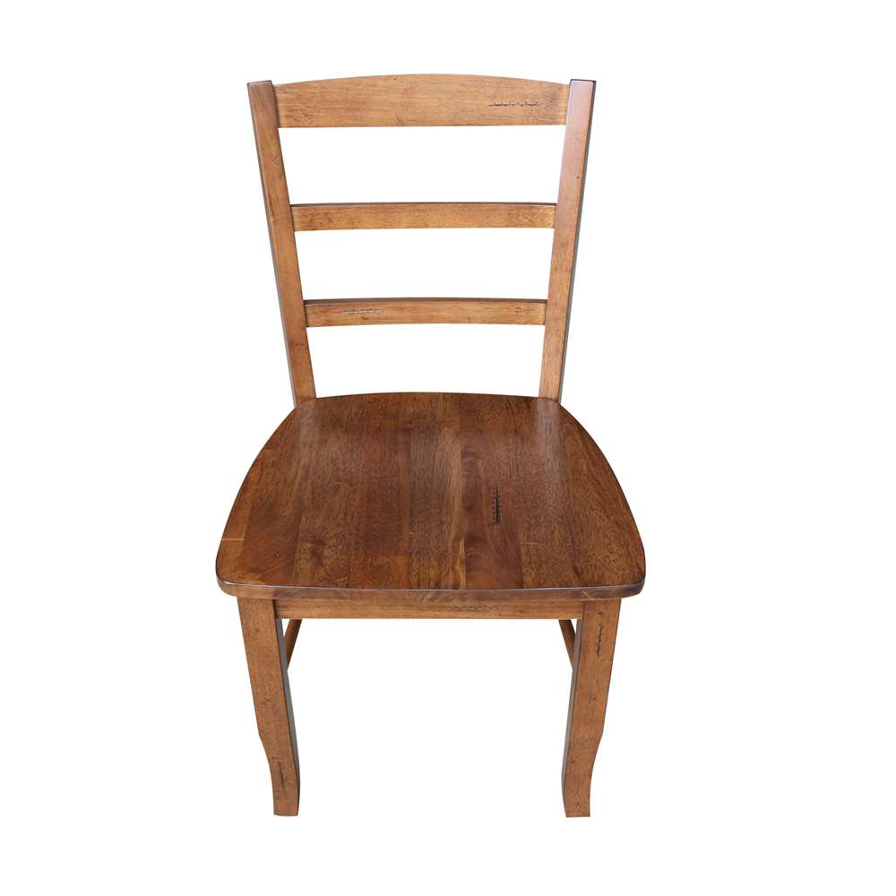 International Concepts - Madrid Ladderback Chair in Distressed Oak Finish (Set of 2) - C42-2P veiw 11